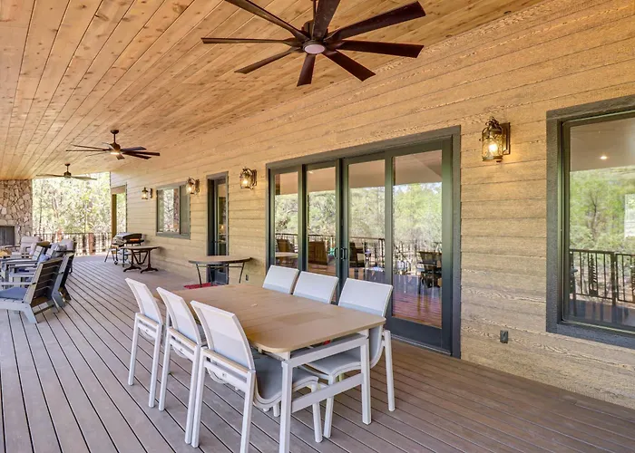 Spacious Family Gem W/ Patio, 3 Mi To Rainbow Holiday home Pinetop-Lakeside
